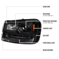 PROJECTOR HEADLIGHTS- SMOKE