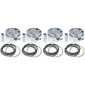 CP Piston & Ring Set for Acura/Honda K24 w/K20A/A2/A3 - Bore (86mm) - Size (STD) - Compression Ratio