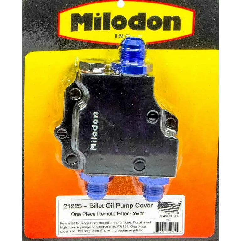 BILLET HEMI REMOTE PUMP COVER