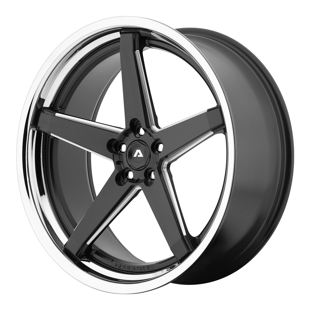 ABL6 20X10 5X120 MACH W/ BLACK LIP