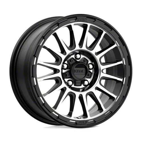 KM542 17X8 6X5.5 S-BLK MACH 20MM