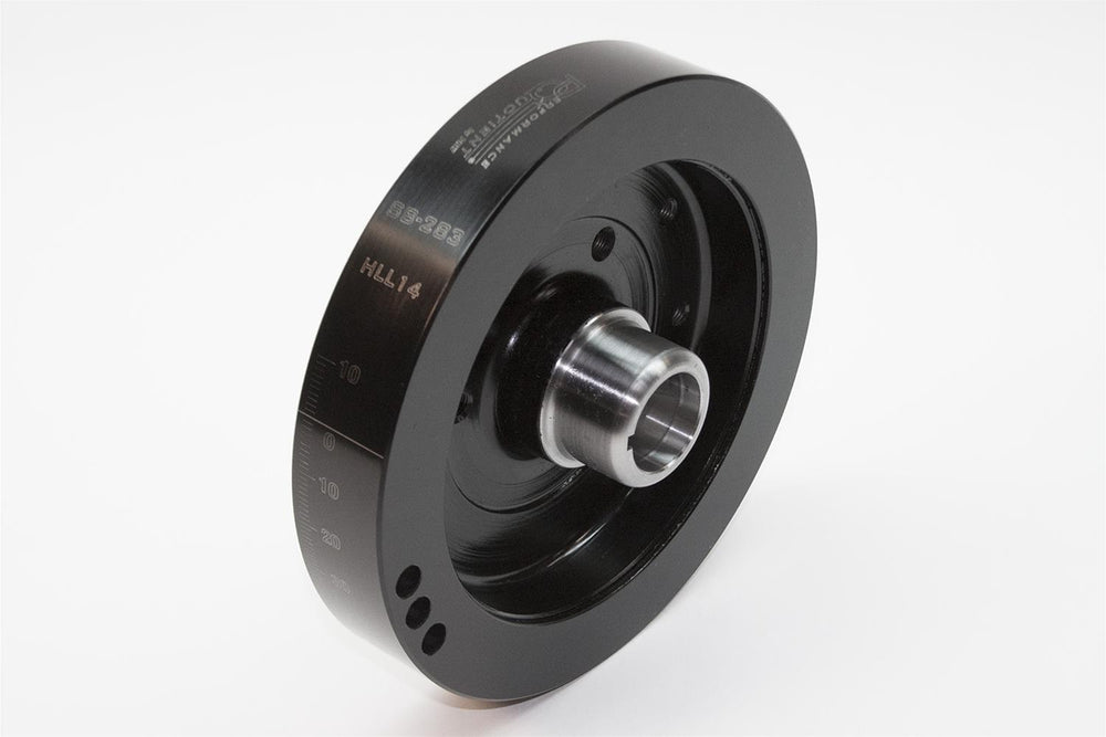 DAMPER RACE SFIRATED CHEV 262350 5587 8.00IN OD BLACK