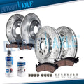 R1 06-11 Honda Civic Front & Rear Brake Rotor Set w/Ceramic Pads and Hardware