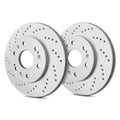 R1 06-11 Honda Civic Front & Rear Brake Rotor Set w/Ceramic Pads and Hardware