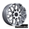 ST005 22X9.5 6X120/132 ANTHRACITE M
