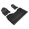 3D MAXpider 2019-2020 Dodge Ram 1500 Crew Cab Kagu 1st & 2nd Row Floormats - Black