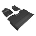 17C F250/F350/F450/F550 SUPERCREW BUCKET SEATS KAGU FLOORLINER ROW 1 & 2 BLACK