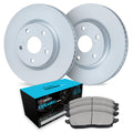 R1 Concepts Brake Rotor- Carbon Coated Fits Ford Mustang