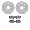 R1 Concepts Brake Rotor- Carbon Coated Fits Ford Mustang