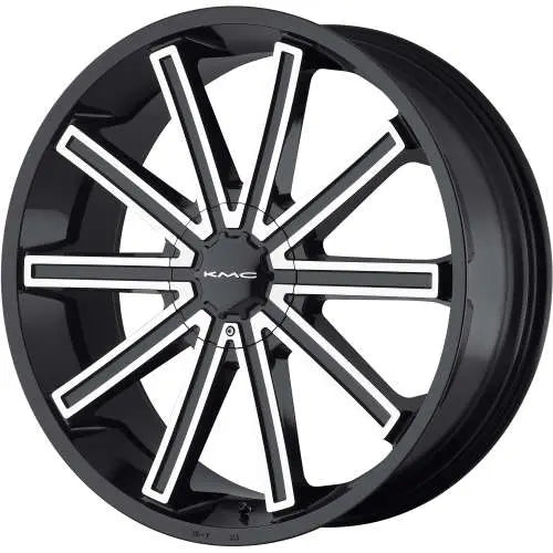 NERVE 20x8.5 5x115.00/5x120.00 GLOSS BLACK MACHINED (15 mm)