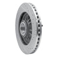 DFC 99-04 Ford F-150 RWD Front Left Drilled & Slotted Silver Brake Rotor