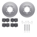 DFC 03-23 Toyota 4Runner Front Geospec Rotors with 5000 Advanced Brake Pads w/Hardware