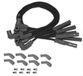 Universal Super Conductor Spark Plug Wire Set LS Engines For GM Gen-Iii Engines Such As The LS1, 3, Or 6, These Wires Are Perfect When You Relocate The Coils. Both 90 Degree And Multi-Angle Boots Are Pre-Crimped MSD Ignition