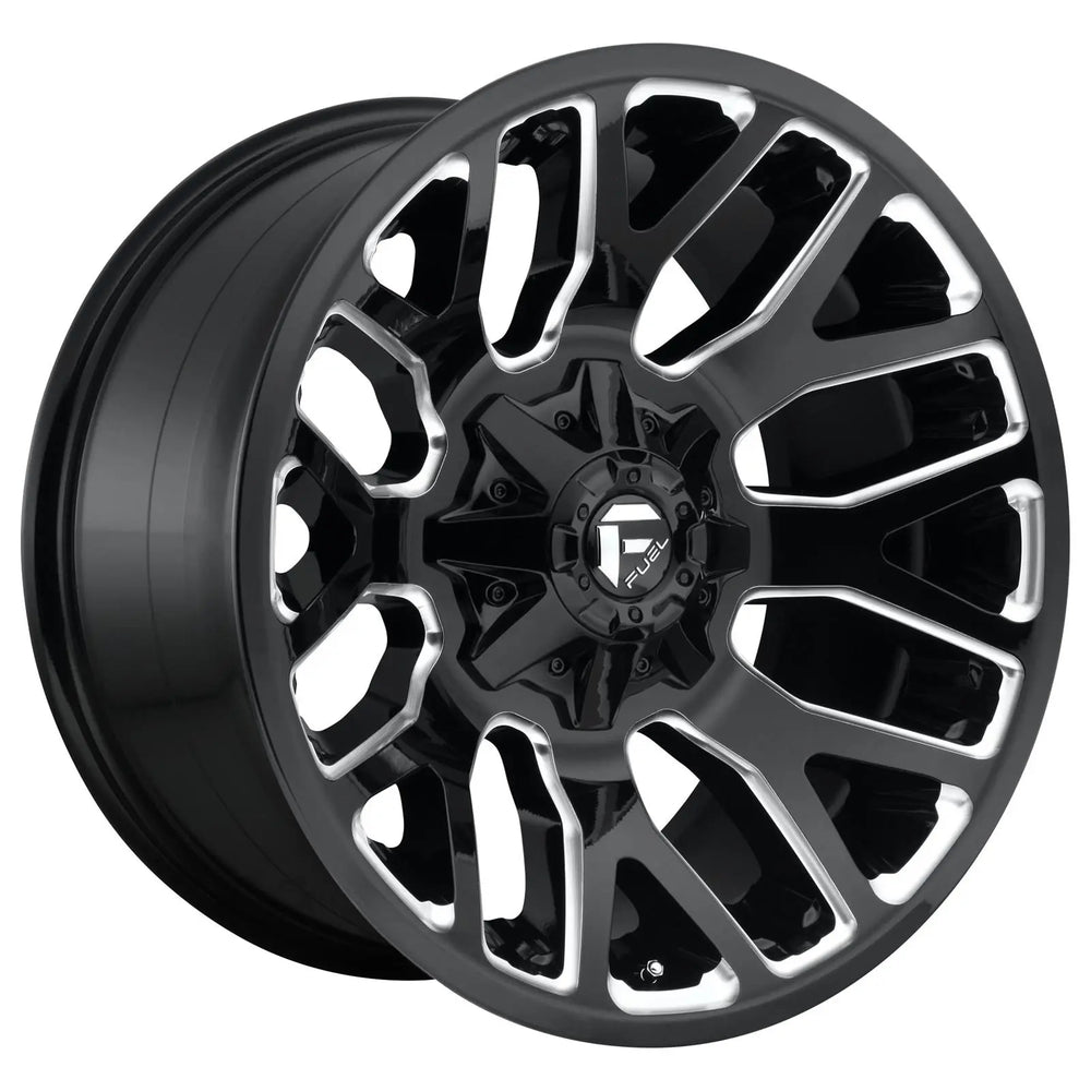 D623 20X10 5X4.5/5.0 GL-BLK-MIL -18