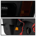 Xtune Chevy Suburban 1500/2500 07-14 Halo Projector w/LED Headlights Smoked PRO-JH-CSUB07-LED-BSM