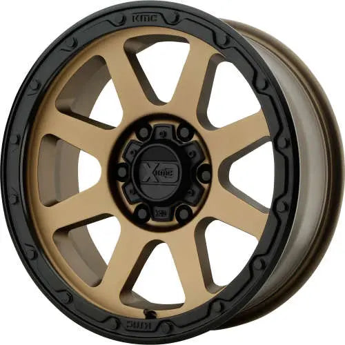 XD134 17X8.5 8X6.5 M-BRONZE M-BLK LP 00MM