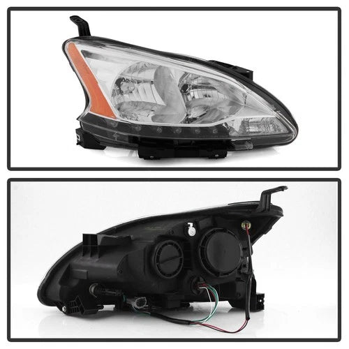SPYDER chrome headlights