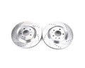 Power Stop 11-14 Ford Mustang Front Evolution Drilled & Slotted Rotors - Pair