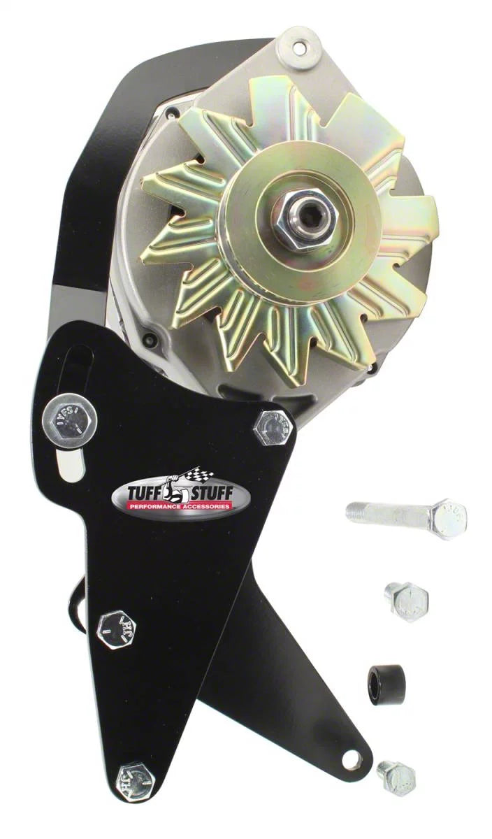 Alternator Bracket BBC Long Water Pump Black