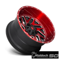 D691 20X10 8X180 BRSH-RED-MIL -18MM