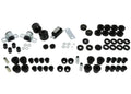 Essential Vehicle Kit 56 Bushings 2 Saddles 4 Tubes 1 Mount 2 Bolts 2 Nuts 8 Washers Grease Install Guide