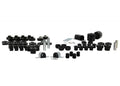 Essential Vehicle Kit 56 Bushings 2 Saddles 4 Tubes 1 Mount 2 Bolts 2 Nuts 8 Washers Grease Install Guide