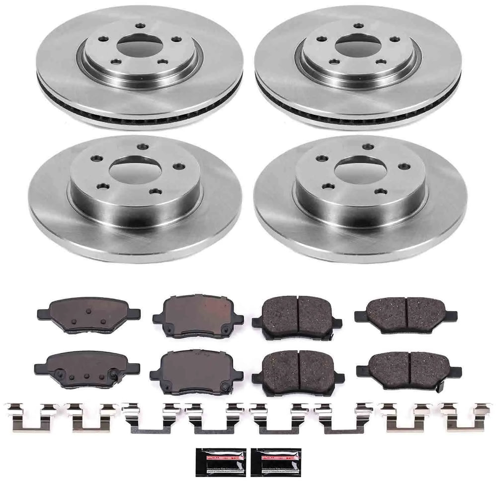 Power Stop 05-06 Chevrolet Cobalt Front & Rear Autospecialty Brake Kit