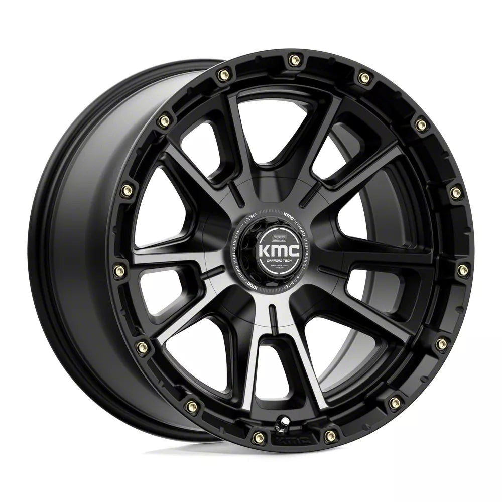 KM100 17X9 5X5.0/5.5 S-BLK GTCC 00MM