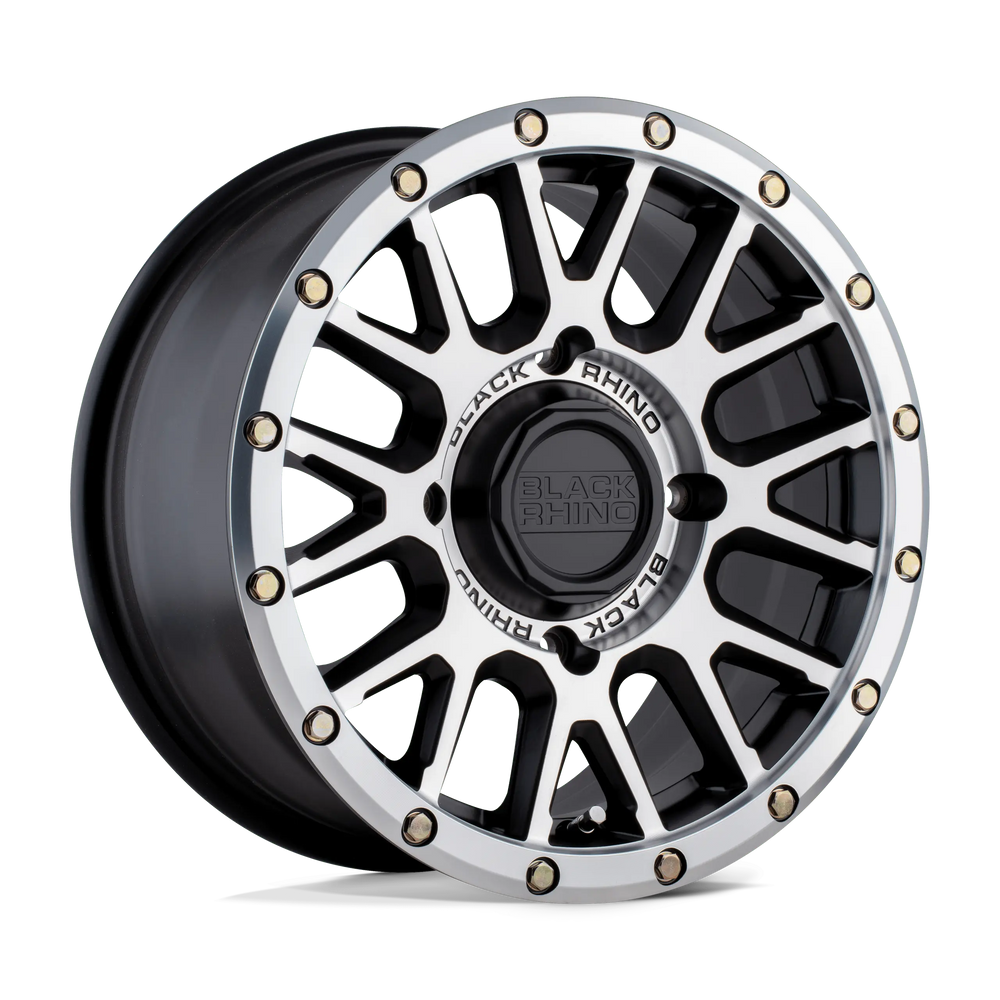 BULPZ 15X7 4X137 SGL-BLK-MACH 51MM