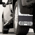 Putco 14-20 Chevrolet Silverado LD / GMC Sierra LD - Set of 2 Mud Skins - Brushed SS w/ Hex Shield