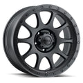 17X9 5-139.7 +18MM SATIN BLACK WITH