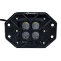 ~(5 lbs. 12X7X4)~ 3 Inch Work Light Flush 20 Watt Spot RGB Accent Seismic Series Quake LED