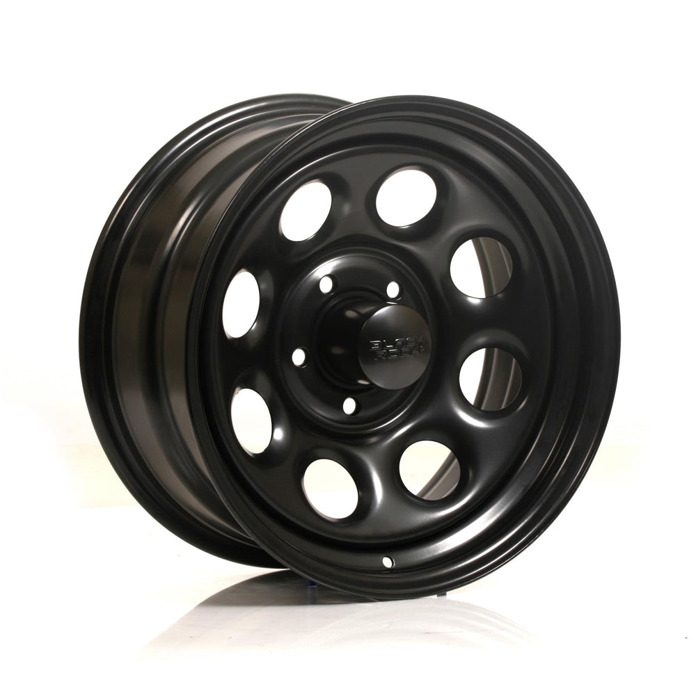 997 TYPE 8 17X8 BLACK 5/5