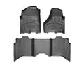 WeatherTech 09-11 Dodge Ram Truck 1500 Front and Rear Floorliners - Black