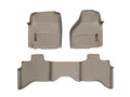 WeatherTech 09-11 Dodge Ram Truck 1500 Front and Rear Floorliners - Tan