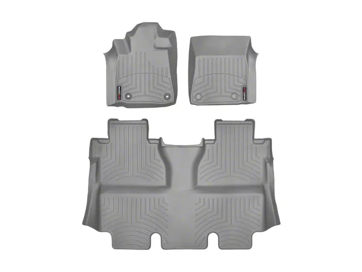 WeatherTech Grey Front and Rear Floorliners Fits -20-19 Tundra 464081-460938