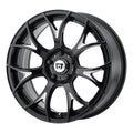 MR126 20X10 5X4.5 G-BLK MILL 38MM