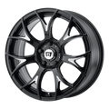 MR126 20X10 5X4.5 G-BLK MILL 38MM