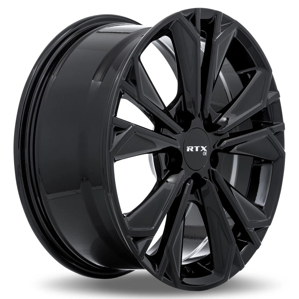 HD01 18X7.5 5X114.3 ET45 CB64.1 GLOSS BLACK