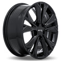 HD01 18X7.5 5X114.3 ET45 CB64.1 GLOSS BLACK