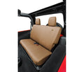 ~(5 lbs. 16X12X5)~ Seat Cover; Rear Tan Jeep 08-12 Wrangler Unlimited; Fit factory rear seat