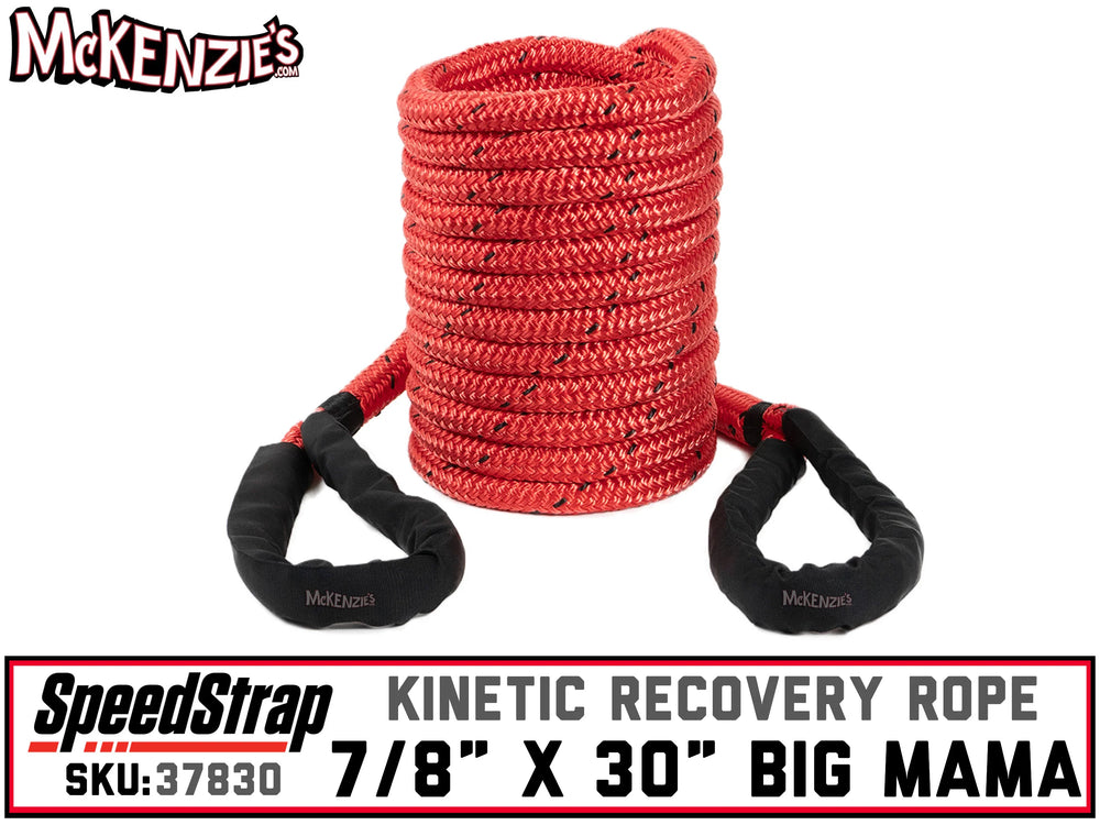 SpeedStrap 7/8In Big Mama Kinetic Recovery Rope - 30Ft