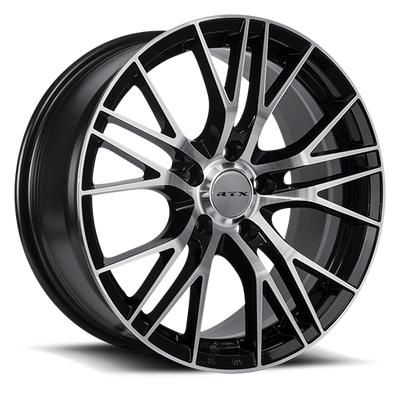 VERTEX 18X8 5X114.3 ET40 C73.1 BLACK MACHINED