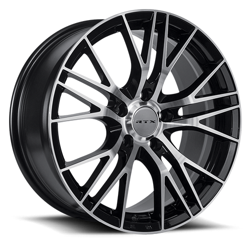 VERTEX 18X8 5X114.3 ET40 C73.1 BLACK MACHINED