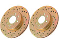 Power Stop 06-09 Chevrolet Trailblazer Front Evolution Drilled & Slotted Rotors - Pair