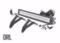 1x 70778 1x 70920DA LED Light Bumper Mount 20 Chrome Dual Row Amber DRL Ram 1500 (19-22)