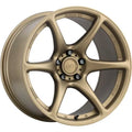 Kansei K11B Tandem 17x9.5in / 5X114.3 BP / 12mm Offset / 73.1mm Bore - Textured Bronze