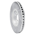 R1 04-06 Audi Tt Quattro Right Front Drilled & Slotted Geoperformance Rotor