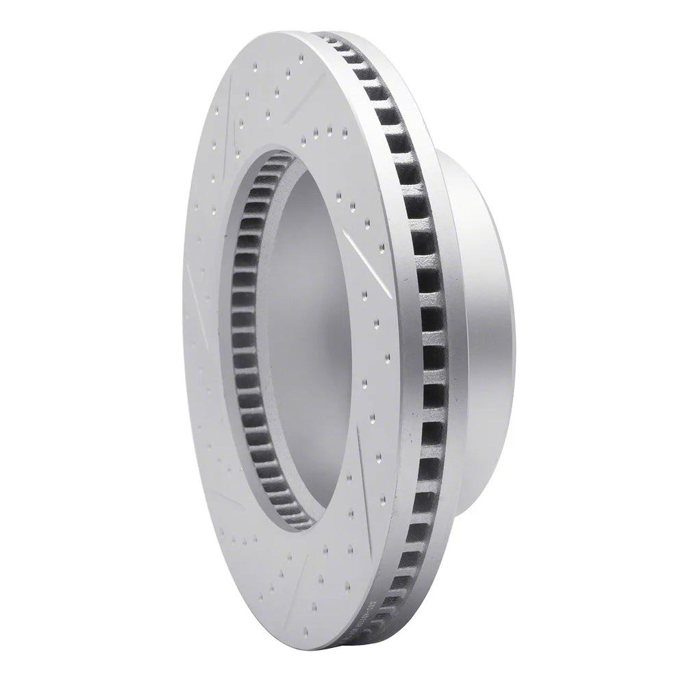 DFC 99-07 Ford E-350 Econoline Rear Right Drilled & Slotted Geoperformance Rotor