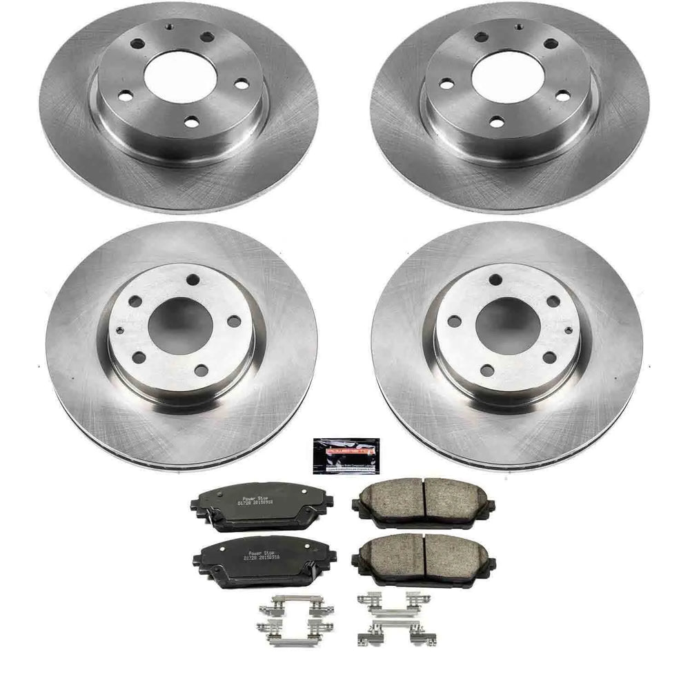 Power Stop 14-16 Mazda 3 Front & Rear Autospecialty Brake Kit